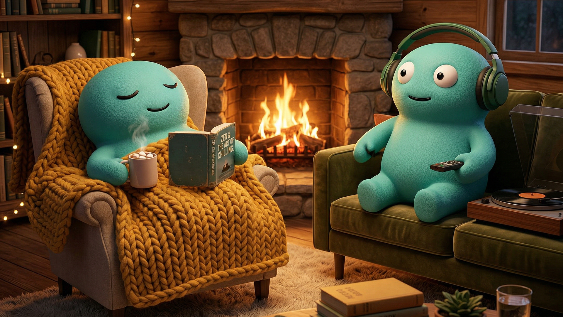 Chonky desktop wallpaper